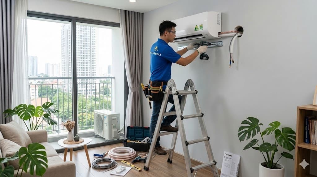 TỔNG HỢP KINH NGHIỆM LẮP ĐẶT MÁY LẠNH MỚI MUA ĐÚNG CÁCH